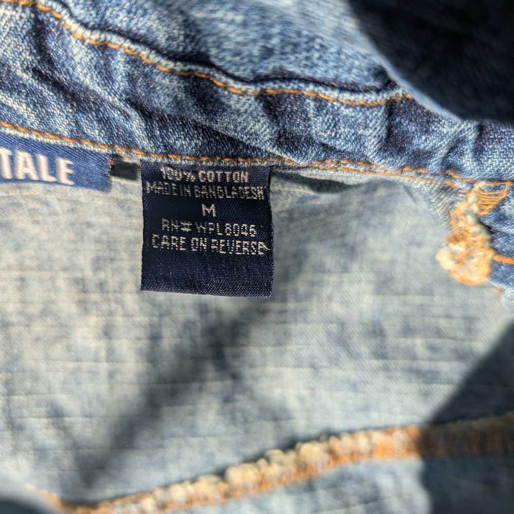 Pre-owned Aeropostale Blue Jean Jacket - Picture 7 of 8